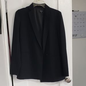 Madewell Lycée Drapey Blazer - Black